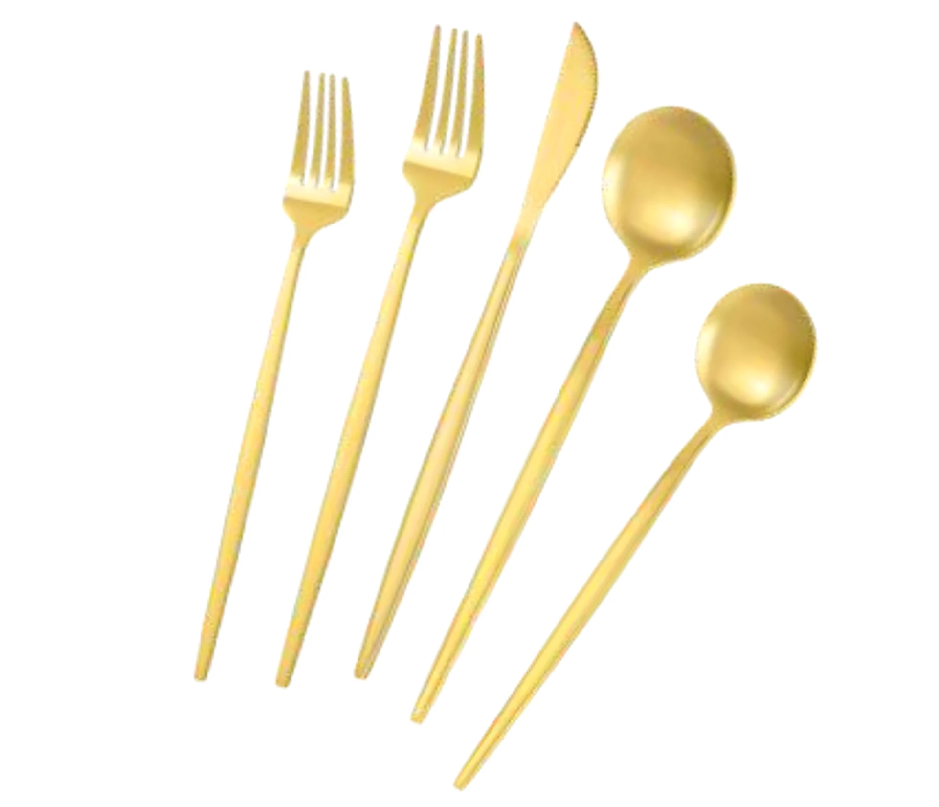 Gold Flatware Chloe Pattern $0.85