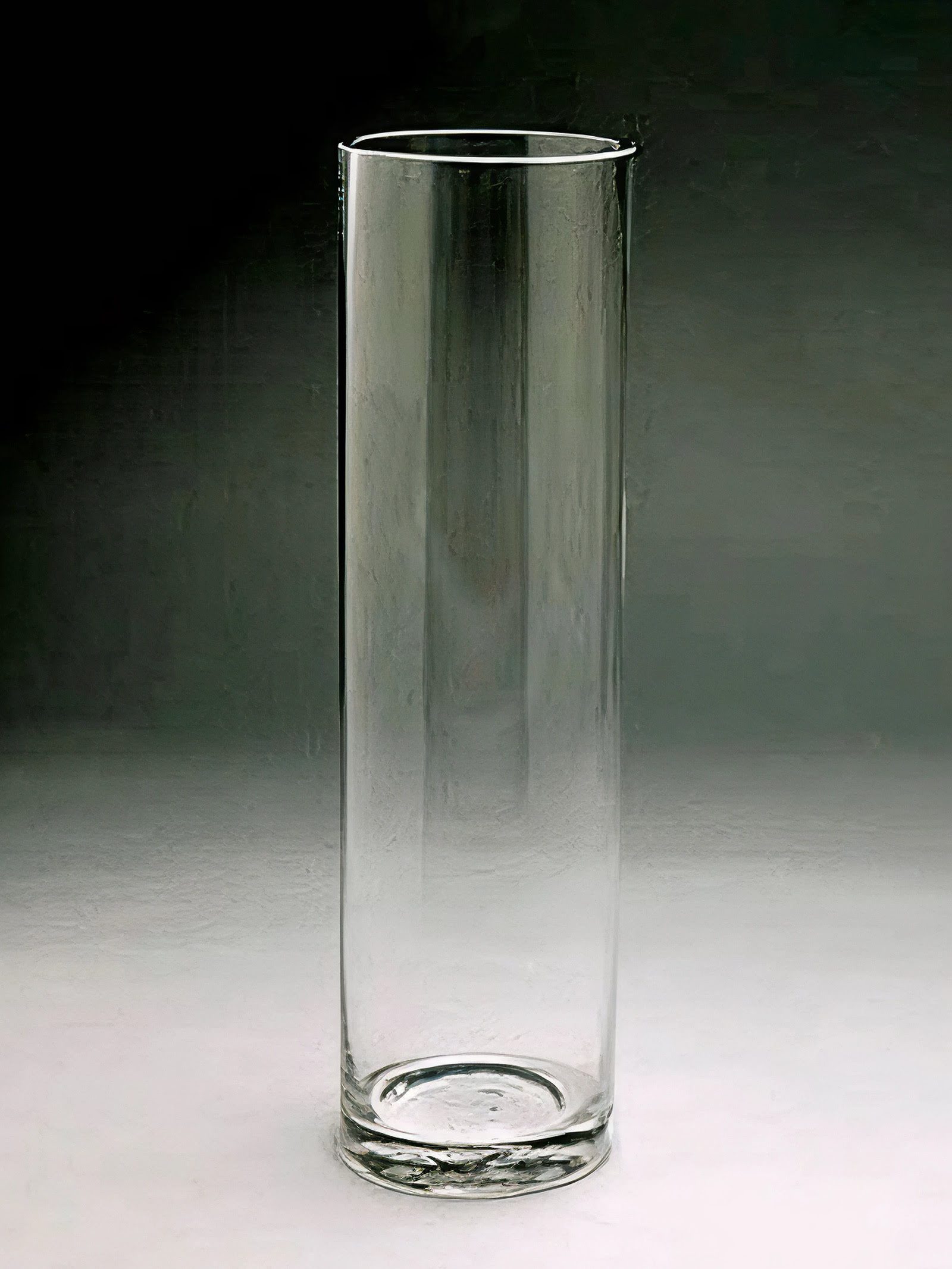 18in Glass Cylinder Vase $10.00