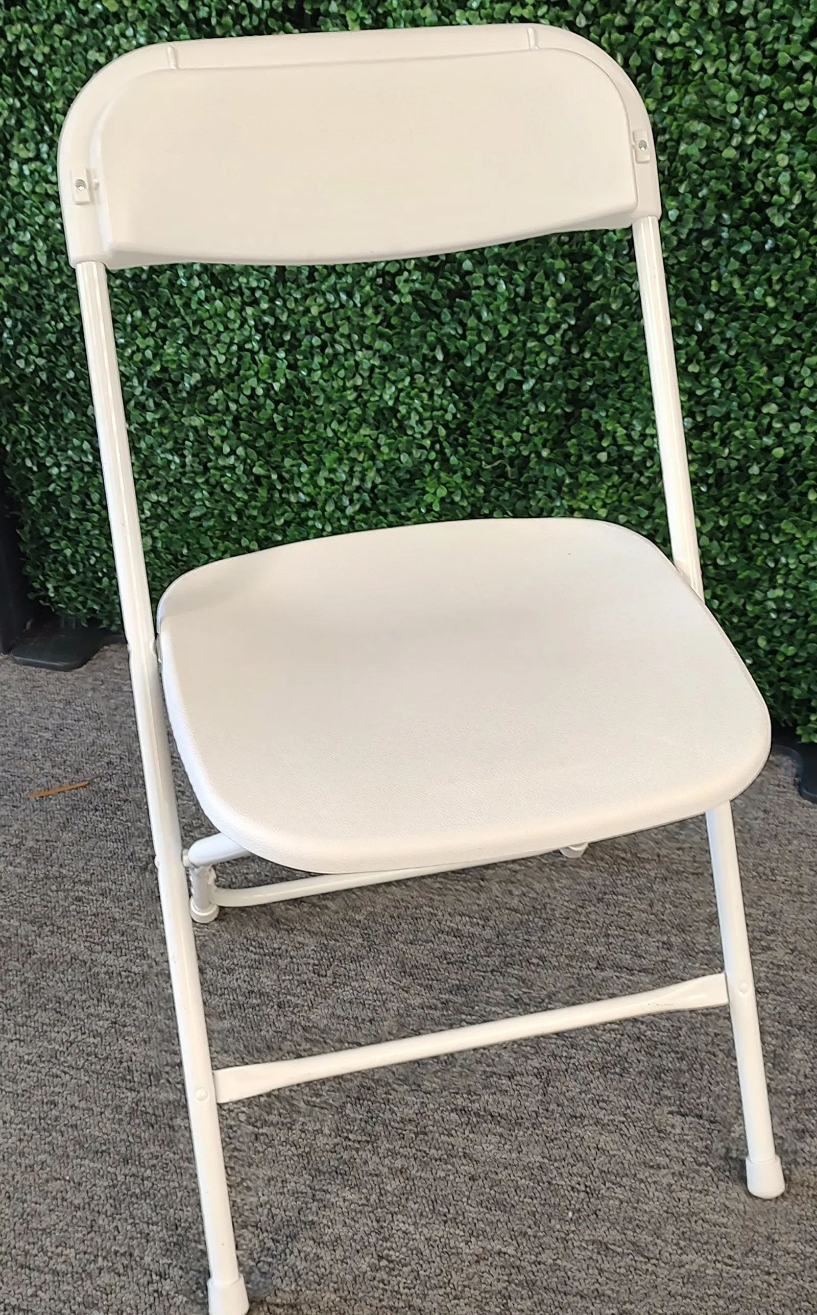 Wedding White Folding Chair $1.95